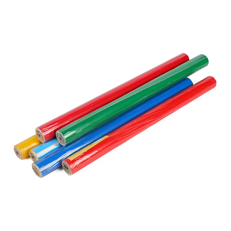 Jednokolorowa folia PVC o wysokiej trwałości do gładkich powierzchni